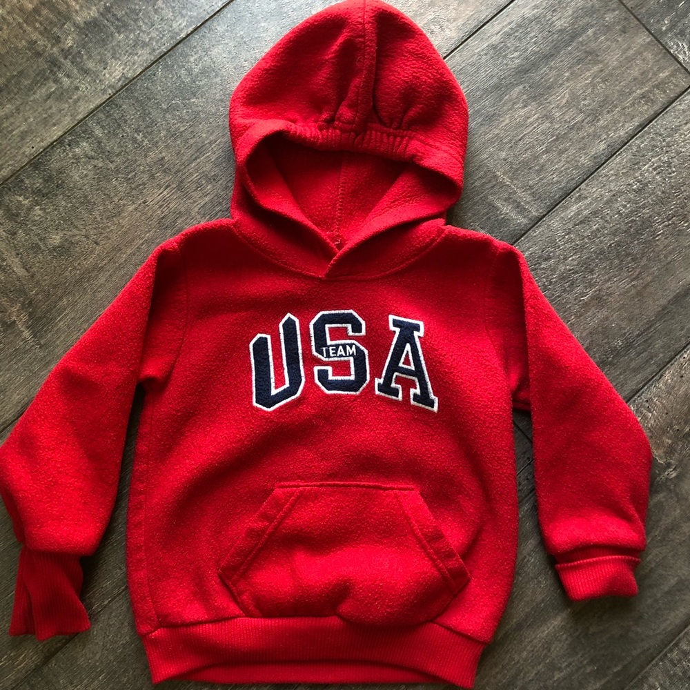 Toddler hooded sweatshirt